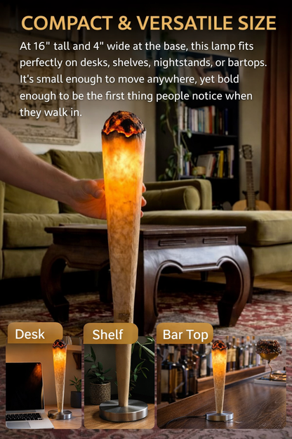 ✨ THE JOINT LAMP | 16" Novelty LED Table Lamp