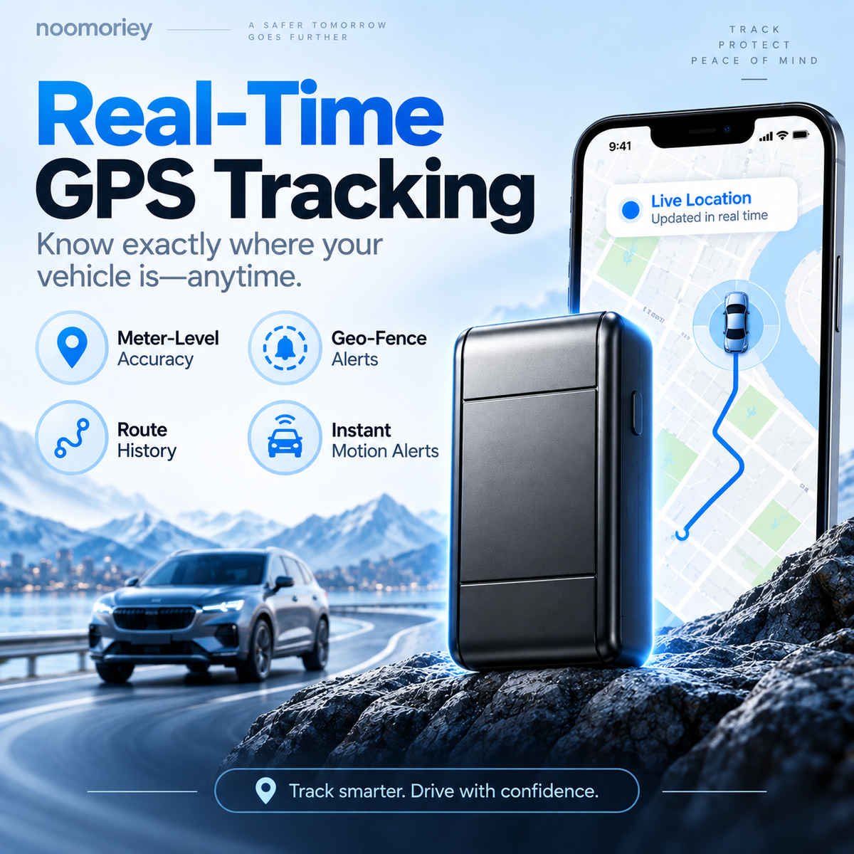Smart 4G GPS Vehicle Tracker – Real-Time Locator & Anti-Theft Security System！！！