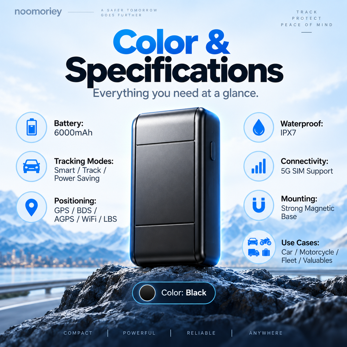 Smart 4G GPS Vehicle Tracker – Real-Time Locator & Anti-Theft Security System！！！