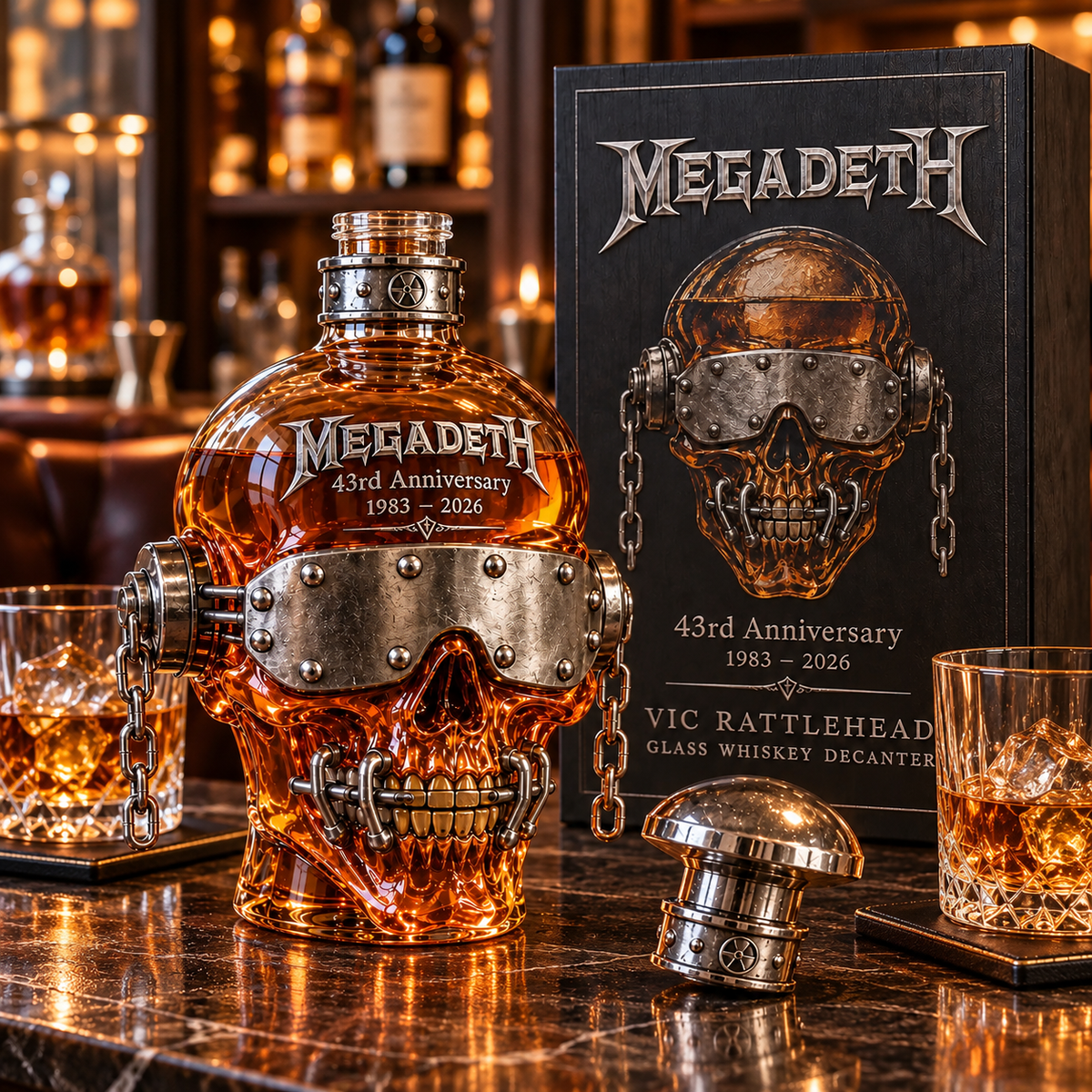 Vic 43rd Anniversary Whiskey Decanter