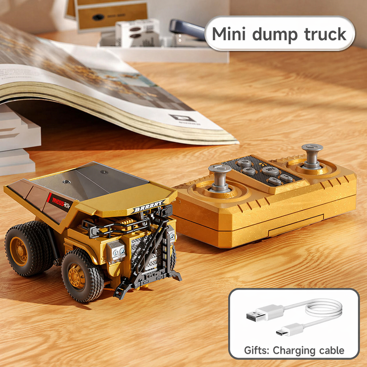 🚜 1:64 Premium Alloy Mini RC Construction Set