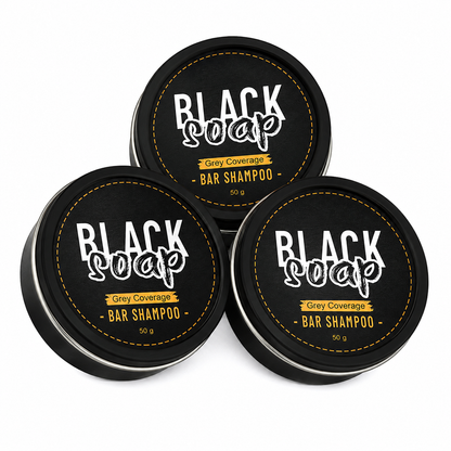 🔥Natural Gray Hair Darkening Shampoo Bar