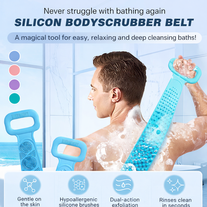 FreshBath™ Silicone Bathing Scrubber Belt for Men & Women