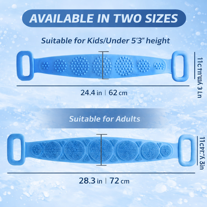 FreshBath™ Silicone Bathing Scrubber Belt for Men & Women