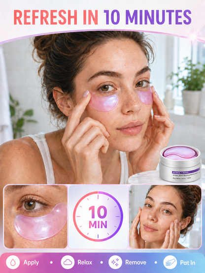 💖 Retinol Berry Eye Patches — Brighter, Plumper-Looking Eyes ✨