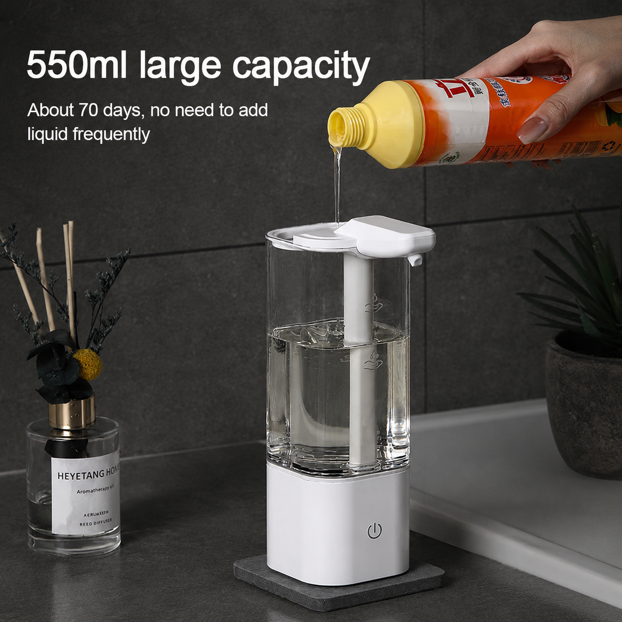 Touchless Automatic Dish Soap Dispenser