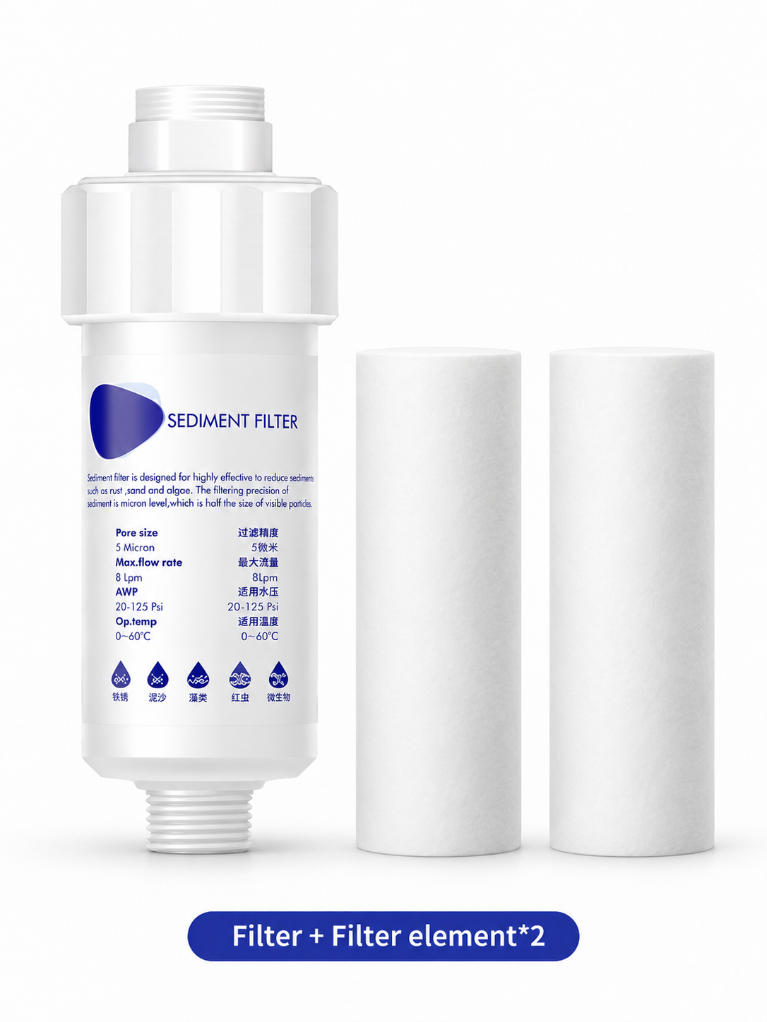🚿 Bathroom Deal – Shower Water Filter 💧 Chlorine-Reducing Softener for a Fresher Shower & Smoother Skin Feel ✨