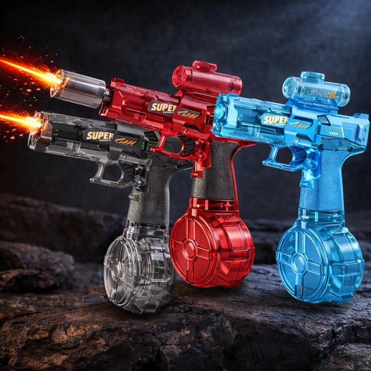 Electric Water Gun | Non-Stop Automatic Spray & Tactical Sight (No Pumping Needed!)