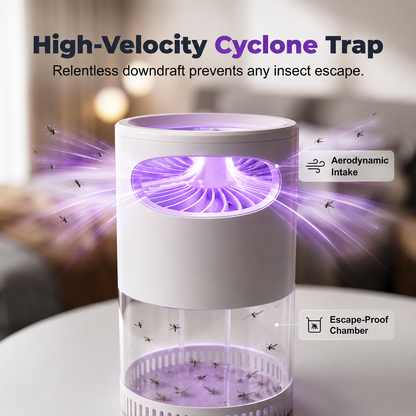 🔥 Quiet UV Mosquito Trap – Chemical-Free & Safe for Kids & Pets🦟