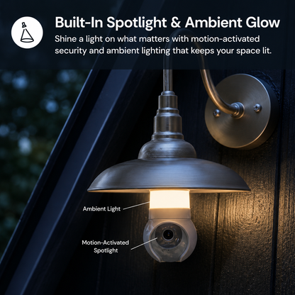 🚨 2K Light Bulb Security Camera – Wireless 360° Home Surveillance System with Night Vision & Two-Way Audio