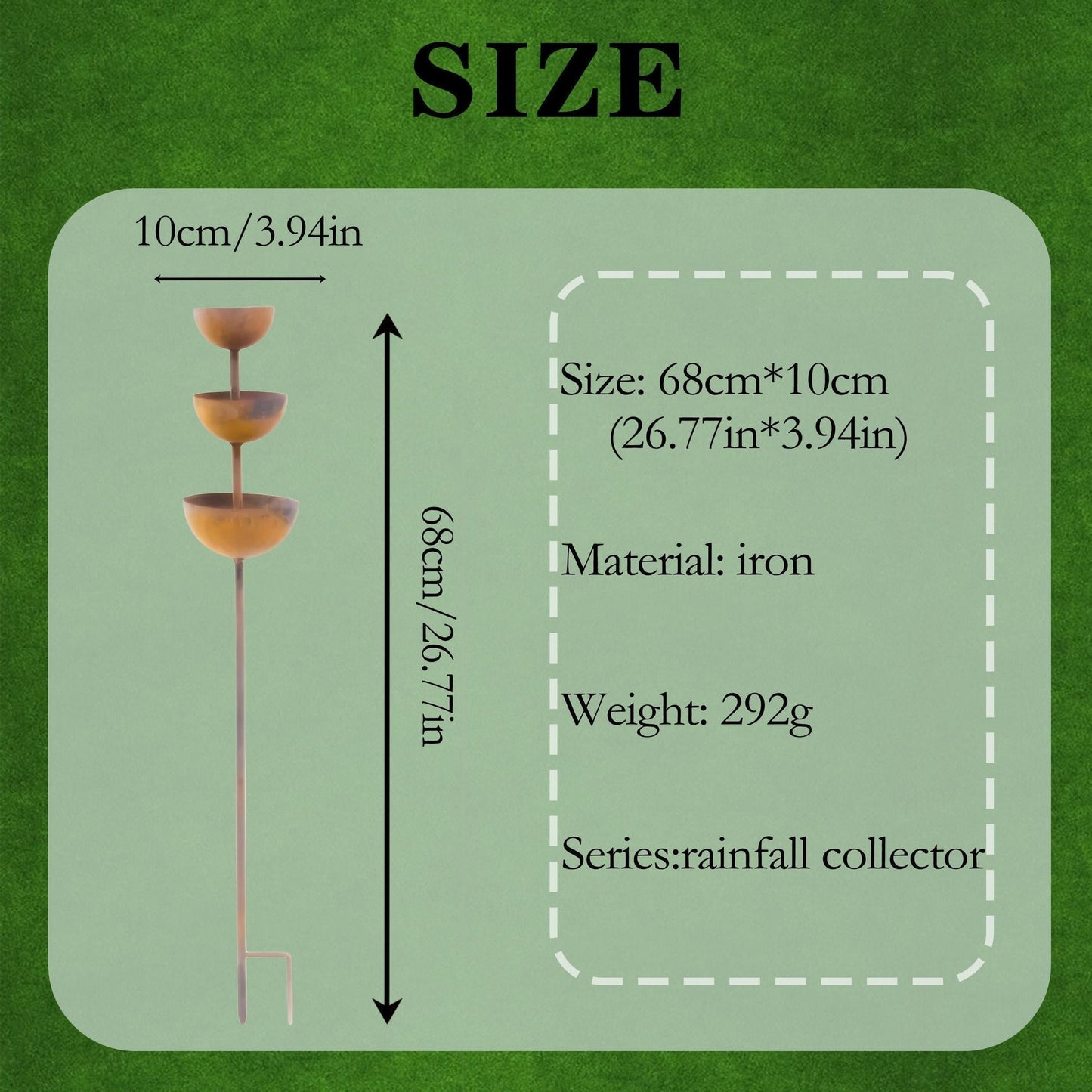 💖🎁2026 Father's Day Gifts 50% Off--🎁Handmade Flower Garden Stake🐦