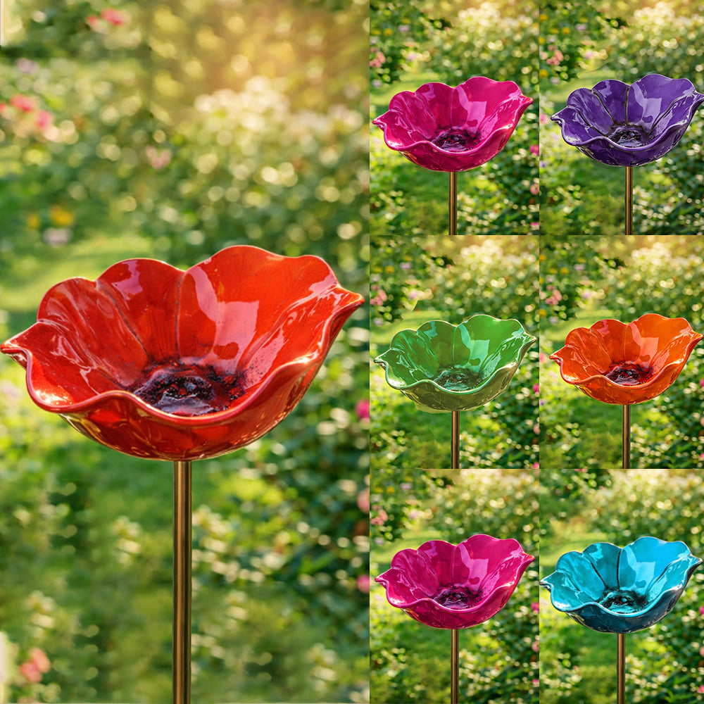 💖🎁2026 Father's Day Gifts 50% Off--🎁Handmade Flower Garden Stake🐦