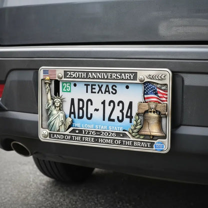 🦅LAST DAY 49% OFF-🔥250th Anniversary Commemorative License Plate Frame