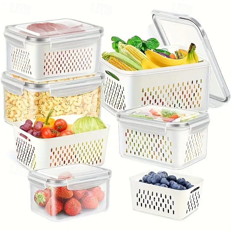 4-in-1 Produce Storage Containers