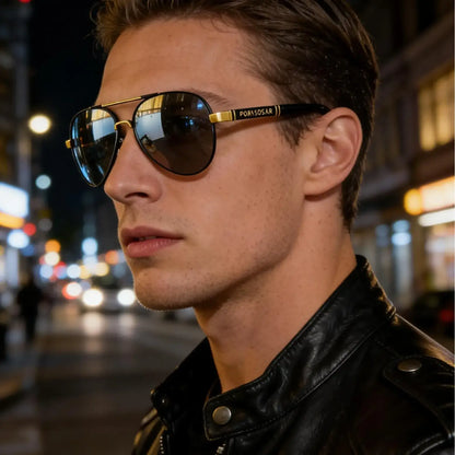 🕶️2-Pack Unisex Aviator Sunglasses | 100% Polarized Lenses
