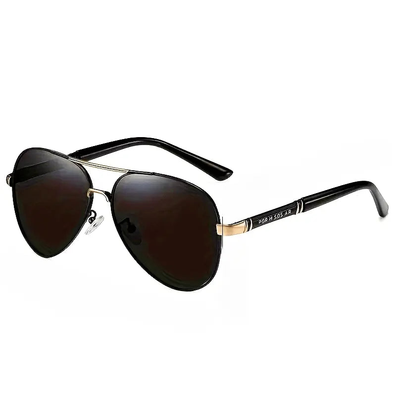 🕶️2-Pack Unisex Aviator Sunglasses | 100% Polarized Lenses