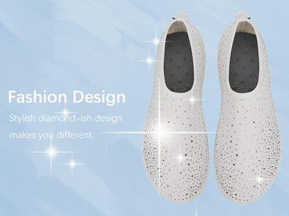 Women Barefoot Aqua Water Shoes Non Slip Beach Swim Surf Yoga Indoor Outdoor Travel House Slippers