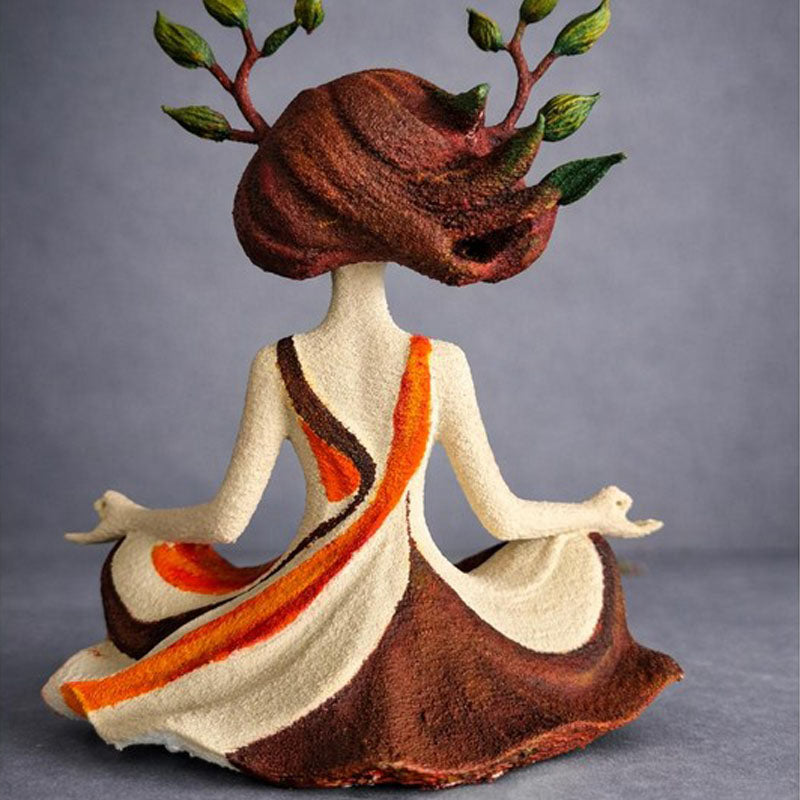 🔥Last Day 60% OFF🌿 Unique Meditative Nature Goddess Sculpture