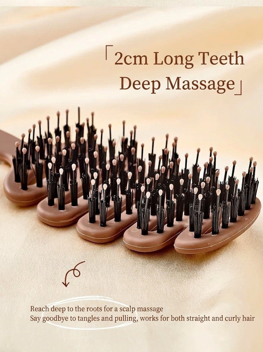 Boar bristle massage hair care volumizing styling comb