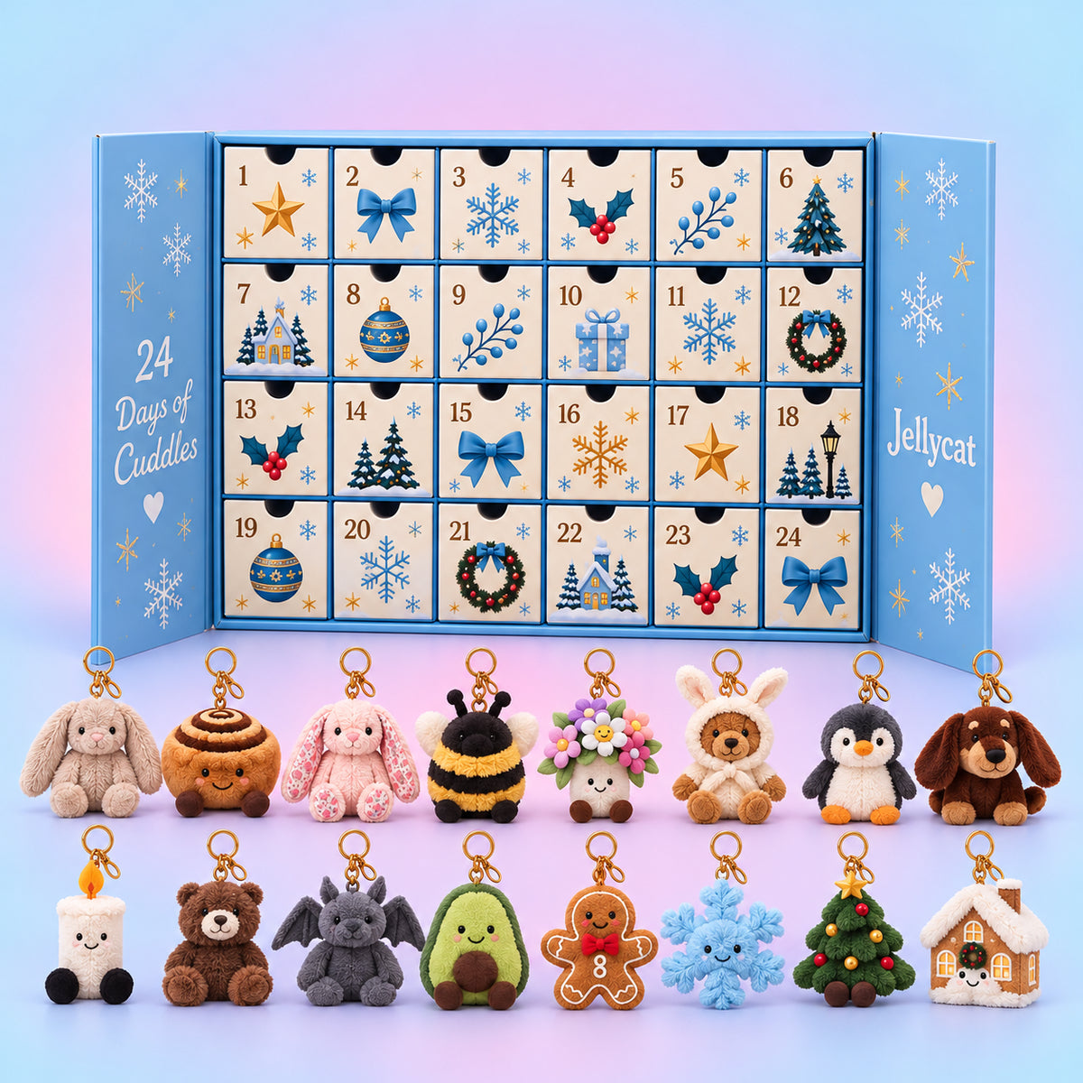 24-DAY PLUSH ADVENT CALENDAR