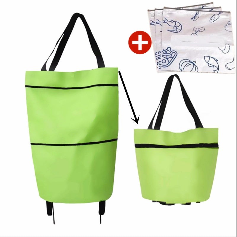 💥 Last Day! Special Sale 🛒 Foldable Grocery Cart Bag