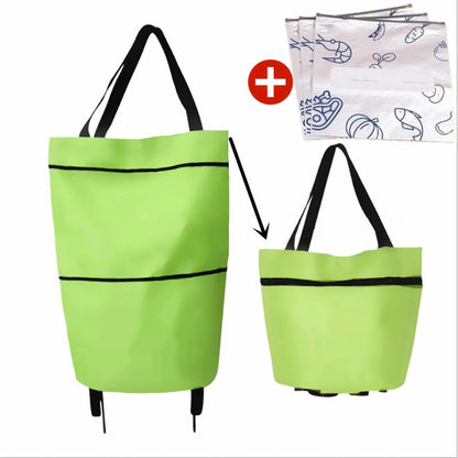 💥 Last Day! Special Sale 🛒 Foldable Grocery Cart Bag