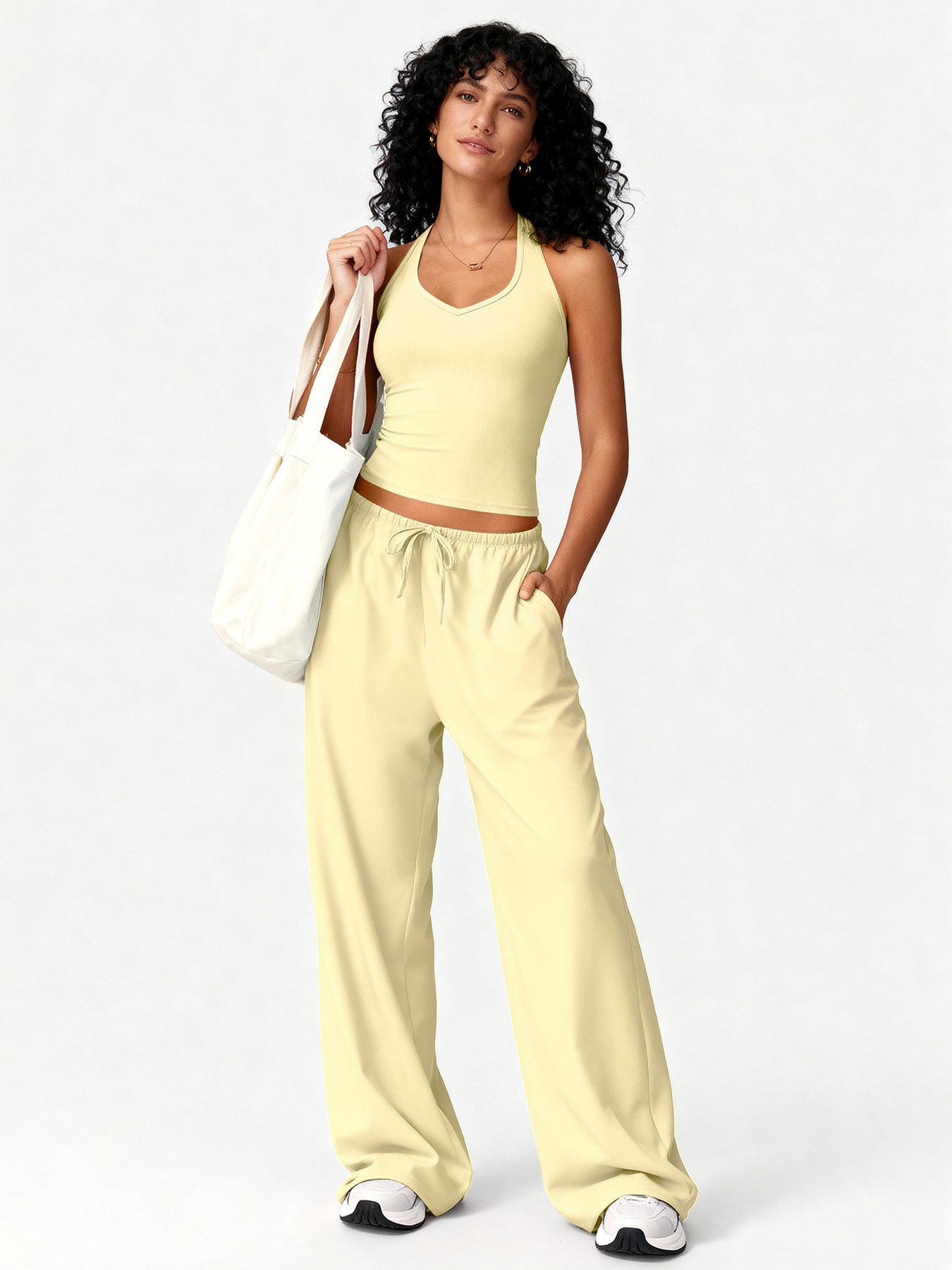 Women’s 2-Piece Athleisure Workout Outfit Set