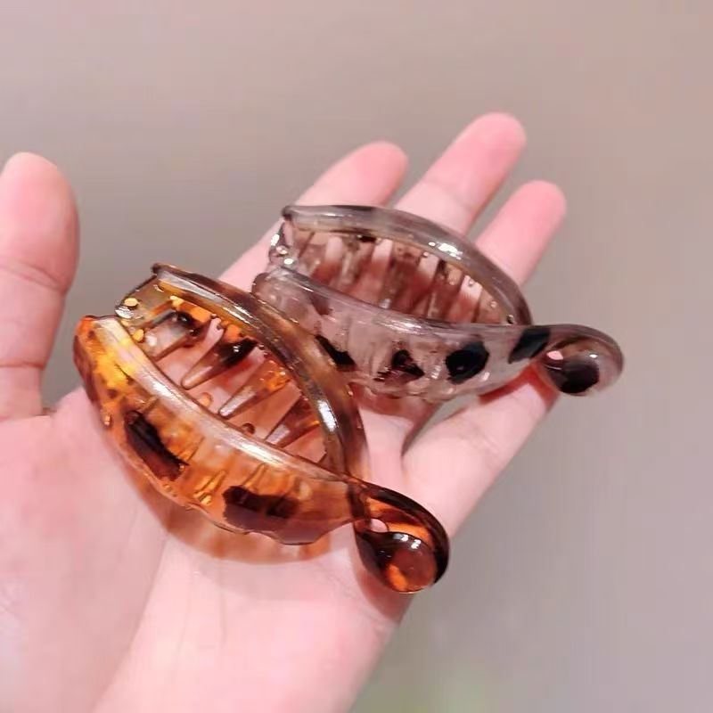 4PCS Mini Non-Slip Banana Hair Clips  – Lightweight Hair Claw for Thin/Fine Hair Ponytails & Buns