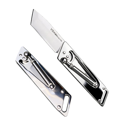 VGMAX All Stainless Steel Folding Pocket Knife