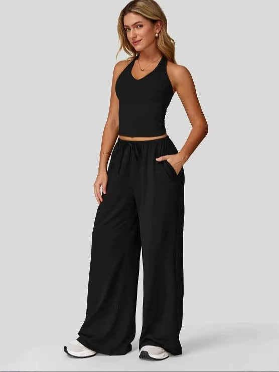 Women’s 2-Piece Athleisure Workout Outfit Set