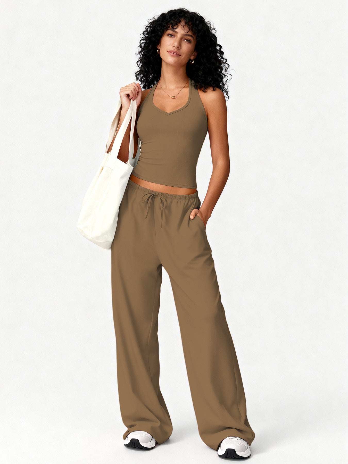 Women’s 2-Piece Athleisure Workout Outfit Set