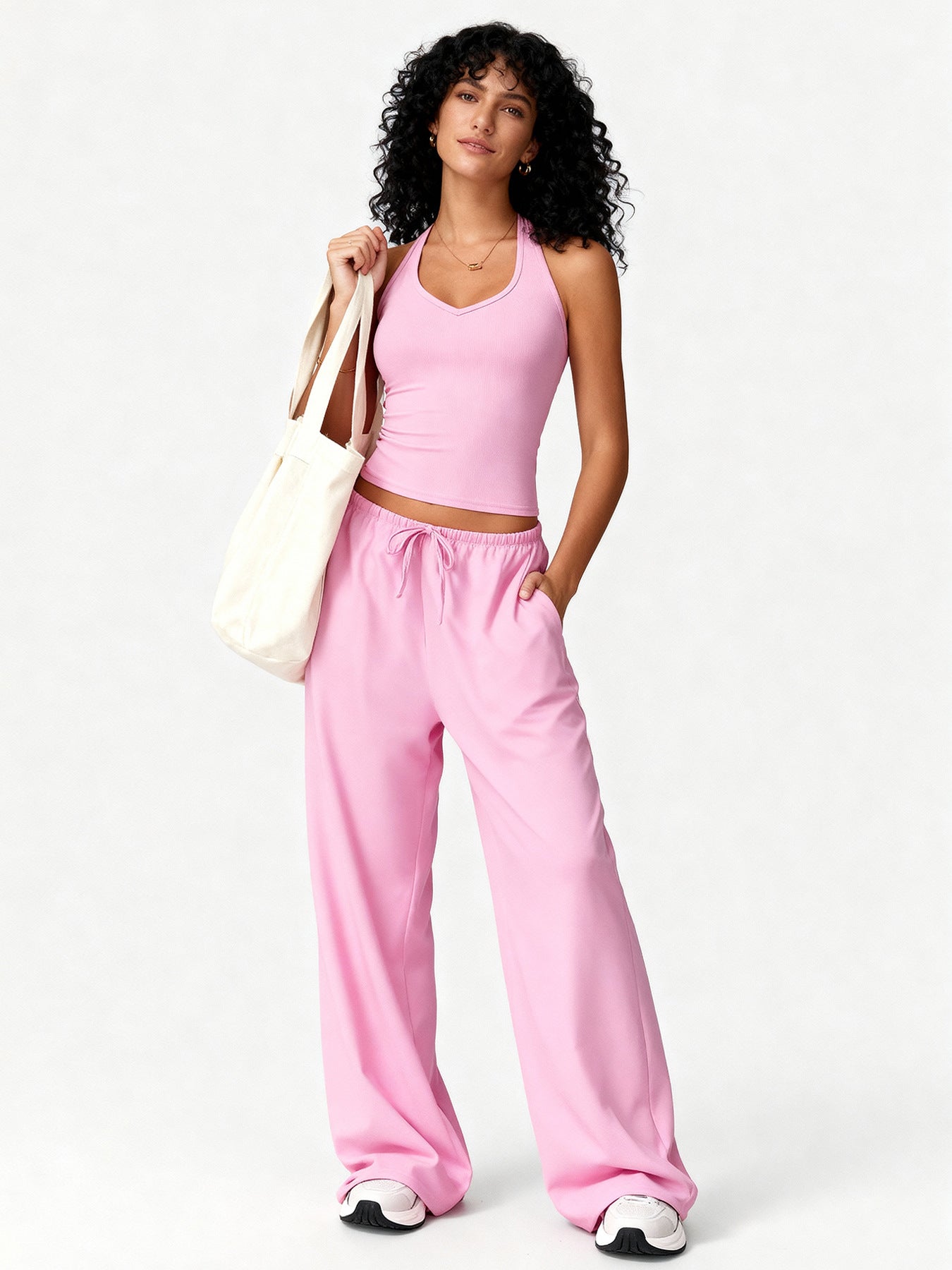 Women’s 2-Piece Athleisure Workout Outfit Set