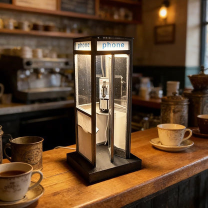 🔥Last Day 49% OFF - ☎️Retro Vintage Tall PhoneBooth Lamp