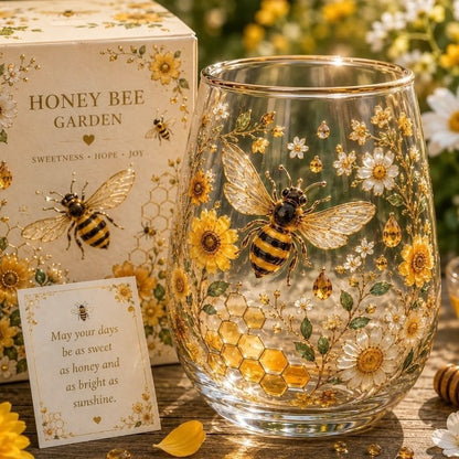 🌸🌿 Limited Edition 2026 Garden Morning Bliss Glass Tea Cup☀️☕