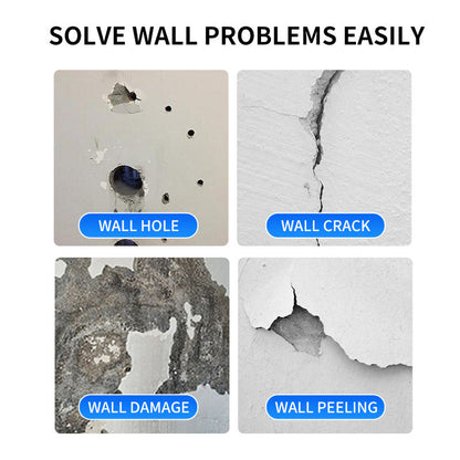 🧱 Wall Mending Agent, All-In-One Wall Repair Paste for Holes, Cracks &amp; Peeling Drywall