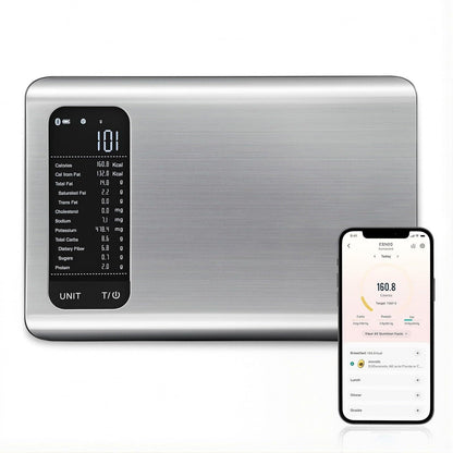 📱AI Smart Food Nutrition Kitchen Scale, Digital Grams and Ounces for Weight Loss