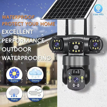 📹 6K PTZ Security Camera | 360° Coverage & Smart Tracking
