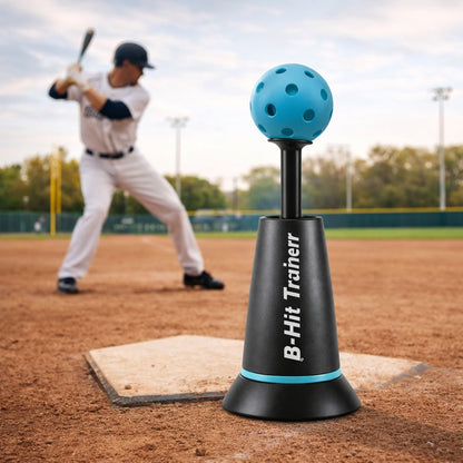 Sports Mini Baseball Tee Popper | Solo Batting Trainer & Hitting Machine for Perfect Swings