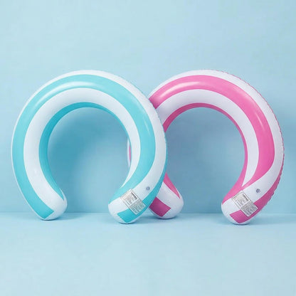 🔥 [BUY 1 GET 1 FREE] Inflatable Pool Noodle Float — Durable Striped Water Toy for Adults & Kids 🌊