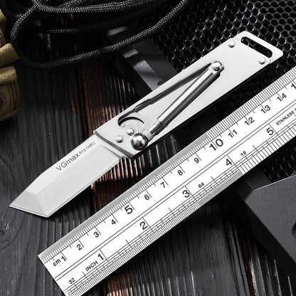 VGMAX All Stainless Steel Folding Pocket Knife