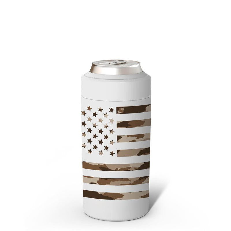 4-in-1 Universal Can Cooler ❄️Double Wall Stainless Steel Beer Bottle Insulator (Fits 12-24 oz)