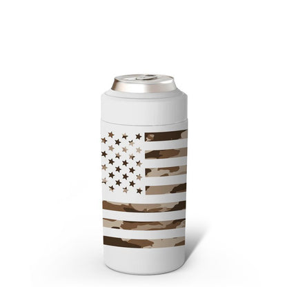4-in-1 Universal Can Cooler ❄️Double Wall Stainless Steel Beer Bottle Insulator (Fits 12-24 oz)