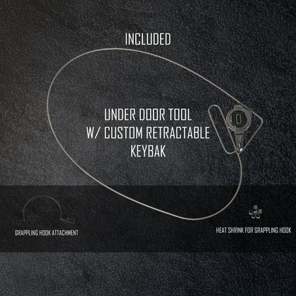 🔧 The Reach Around™ Under-Door Access Tool – Upgraded Lever Handle Entry System