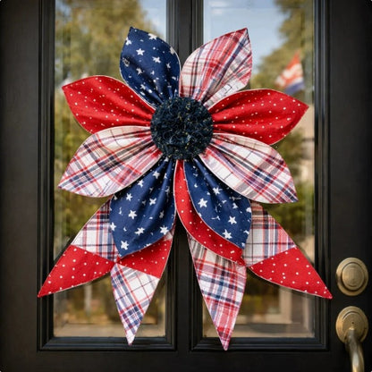 The Heritage Bloom Wreath & Bow: Multi-Piece Sewing Template Set