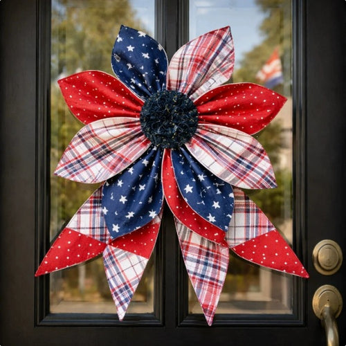 The Heritage Bloom Wreath & Bow: Multi-Piece Sewing Template Set