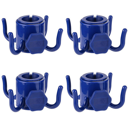 Universal Beach Umbrella Hook Hanger with 4 Hooks (1-Pack / 2-Pack / 4-Pack