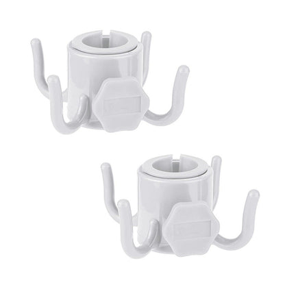 Universal Beach Umbrella Hook Hanger with 4 Hooks (1-Pack / 2-Pack / 4-Pack