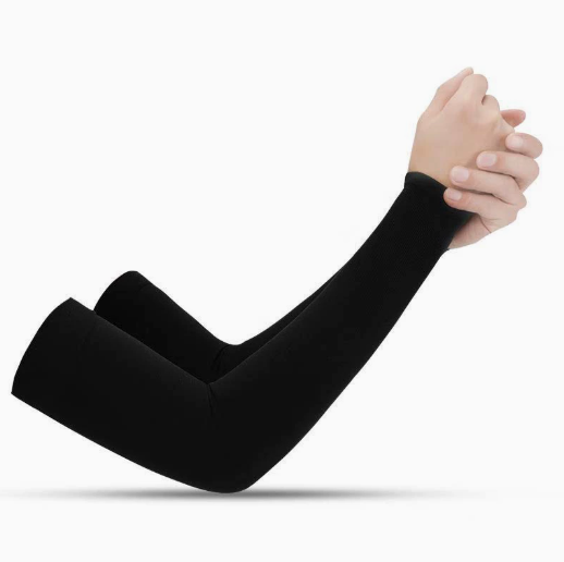 2 Pairs UV Protection Cooling Arm Sleeves for Men & Women UPF 50