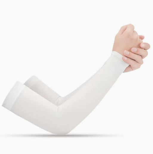 2 Pairs UV Protection Cooling Arm Sleeves for Men & Women UPF 50