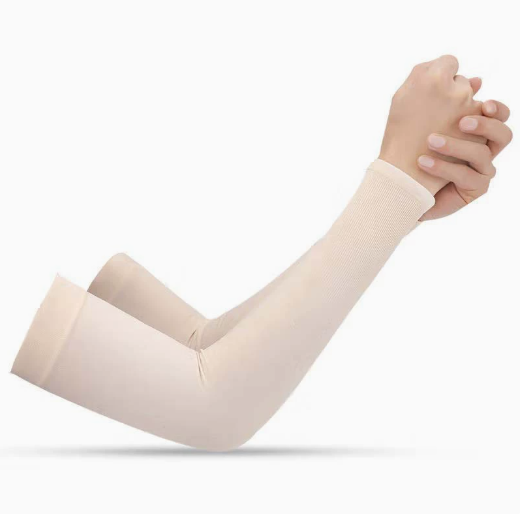 2 Pairs UV Protection Cooling Arm Sleeves for Men & Women UPF 50